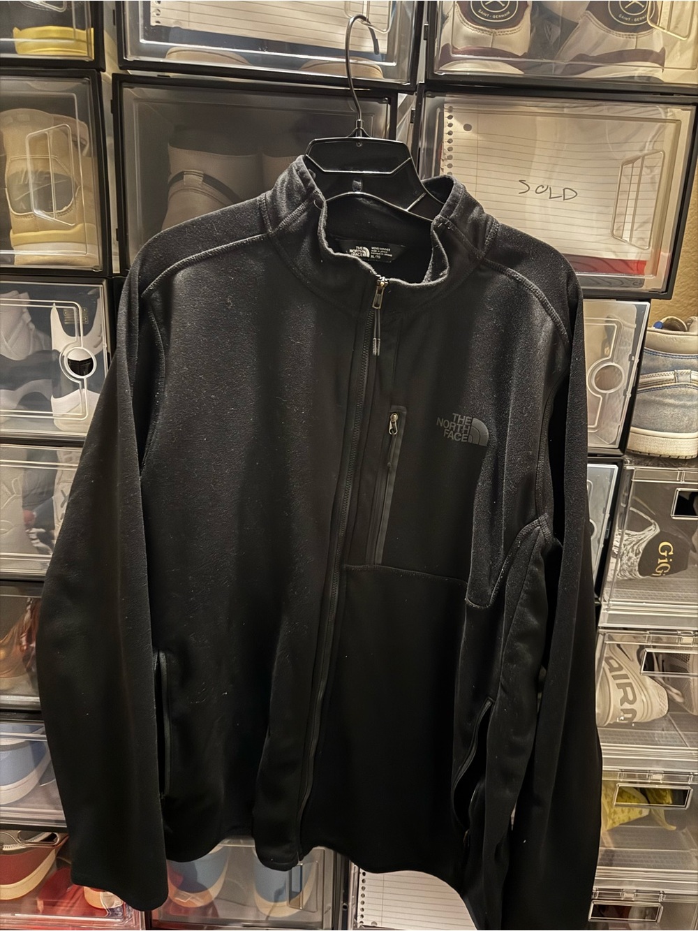The North Face Black Lightweight Men's Fleece Jacket